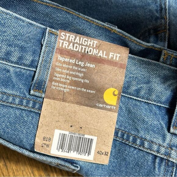 Carhartt Men's Blue Jeans - Picture 2 of 8
